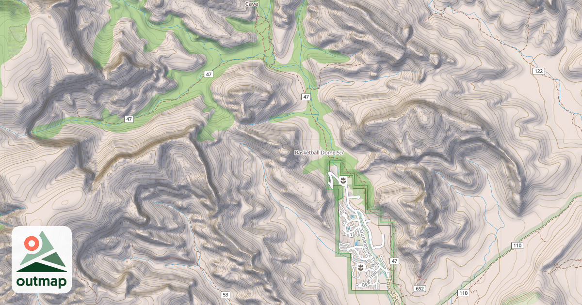 Map of Basketball Dome