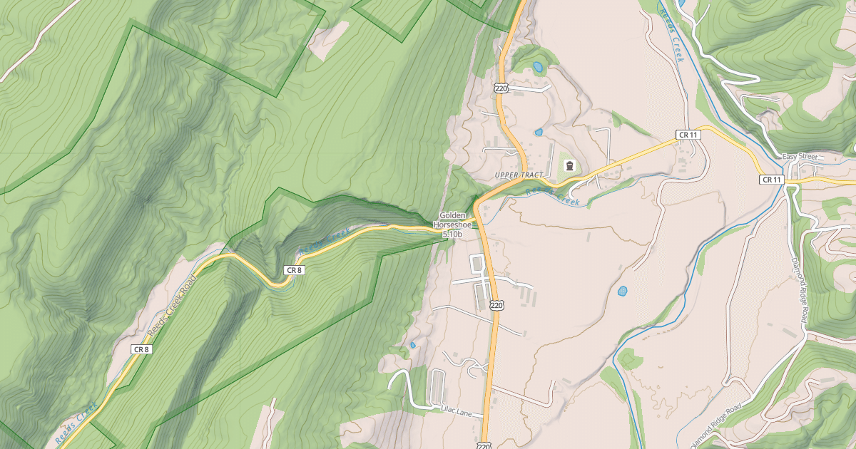 Map preview of Golden Horseshoe