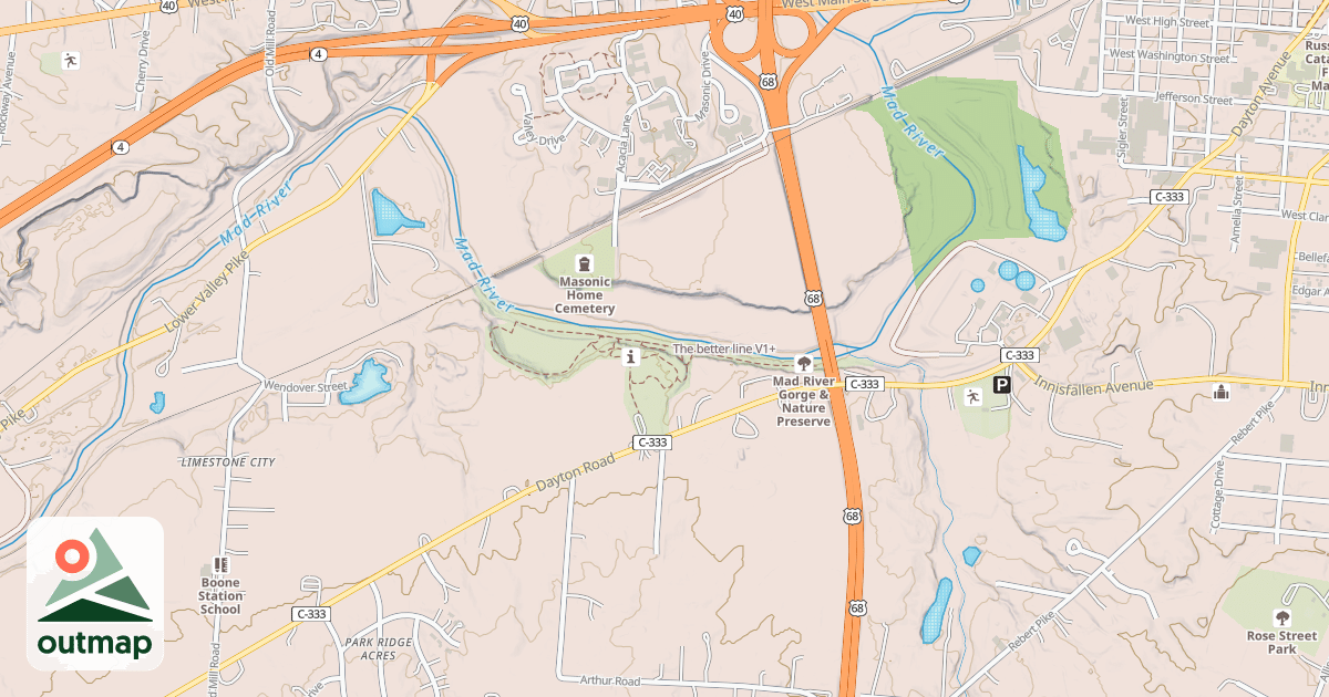 Map of The better line