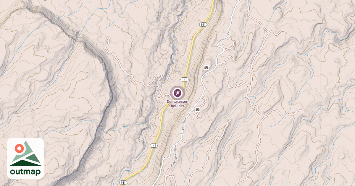 Map of Delicatessen Boulder