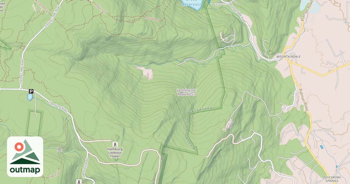 Map of Jamming not Required