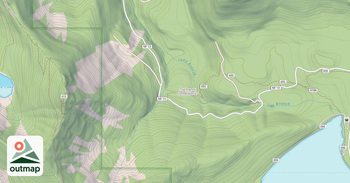 Map of The French Connection