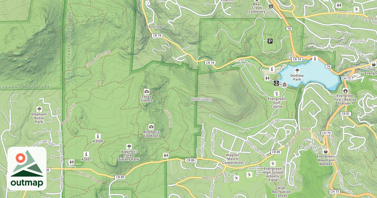 Map of Butter