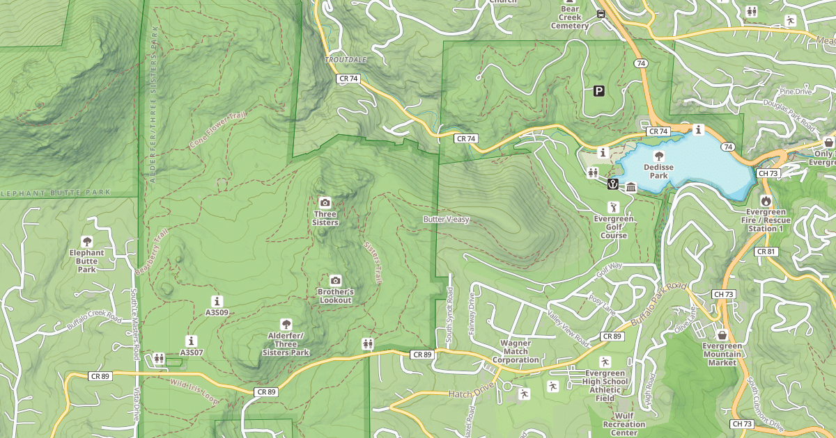 Map preview of Butter