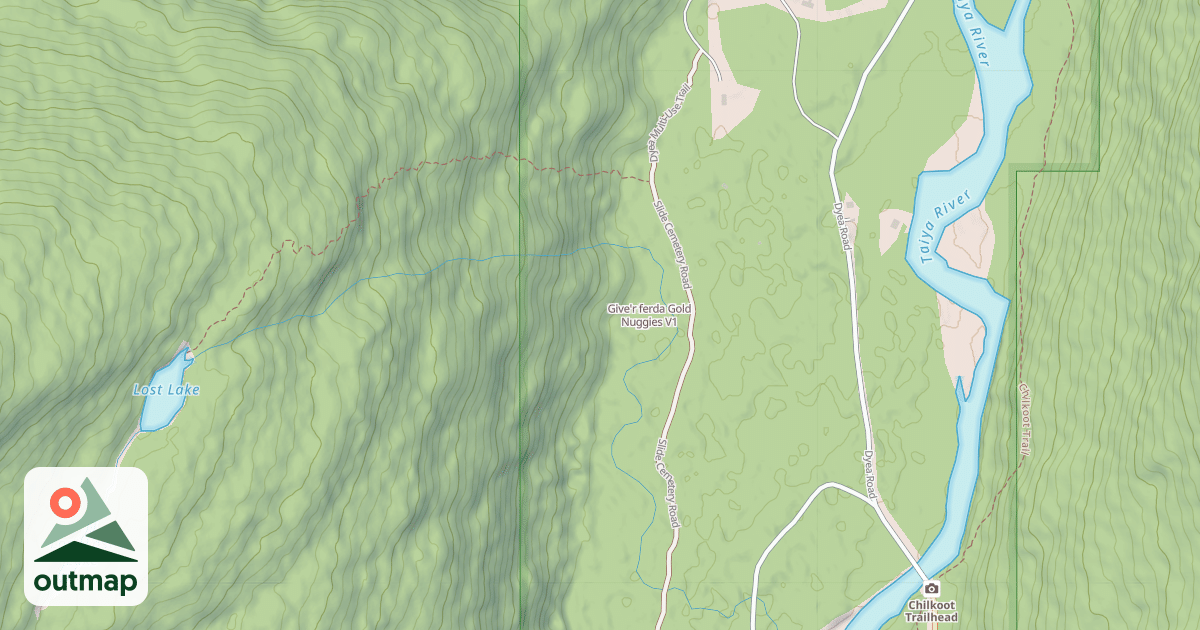 Map of Give'r ferda Gold Nuggies