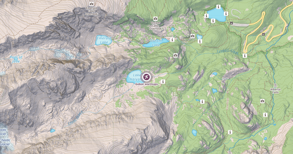 Map preview of Gobot warmups