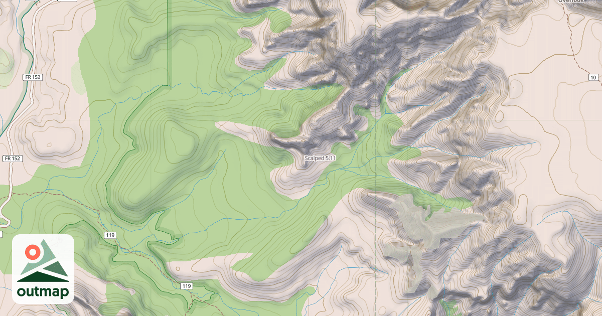 Map of Scalped