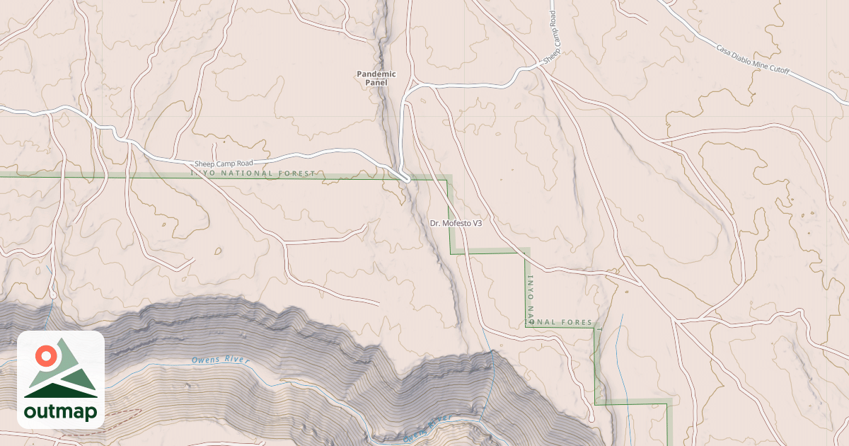 Map of Dr. Mofesto