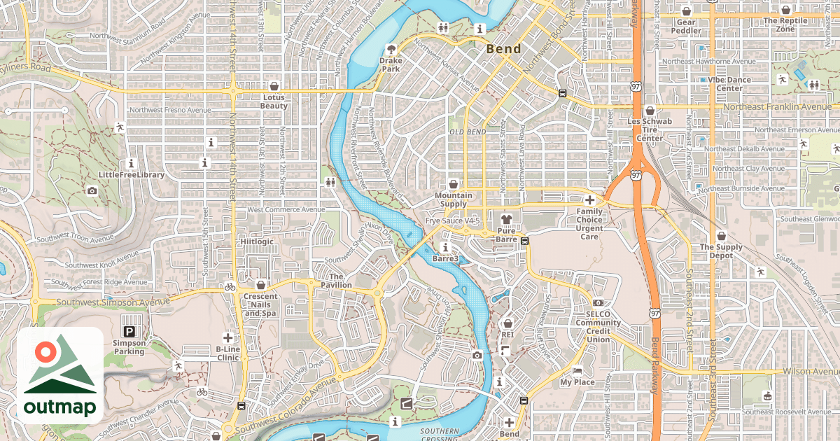 Map of Frye Sauce