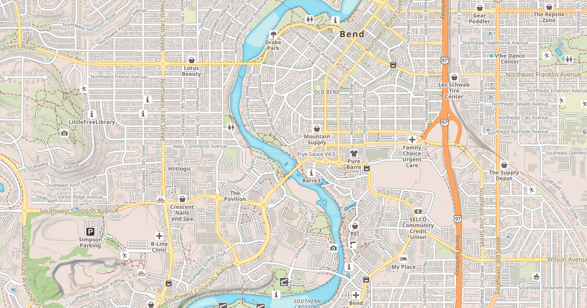 Map preview of Frye Sauce