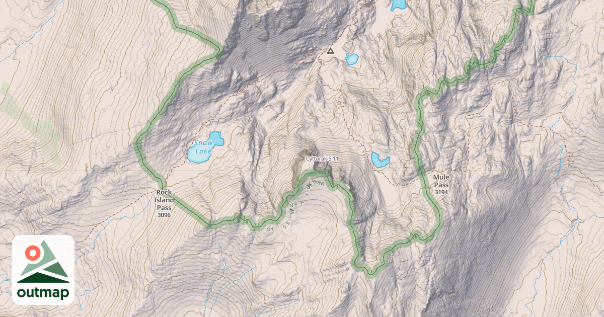 Map of Cyttorak