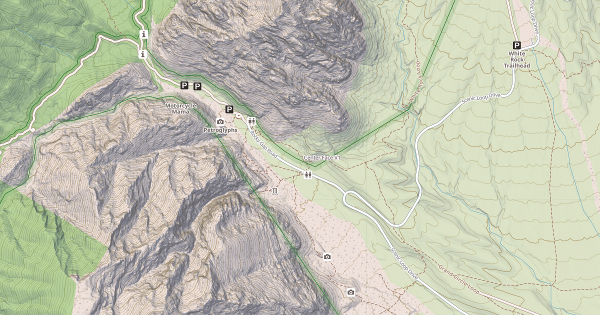Map preview of Center Face