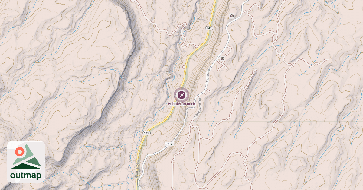 Map of Pebbleton Rock