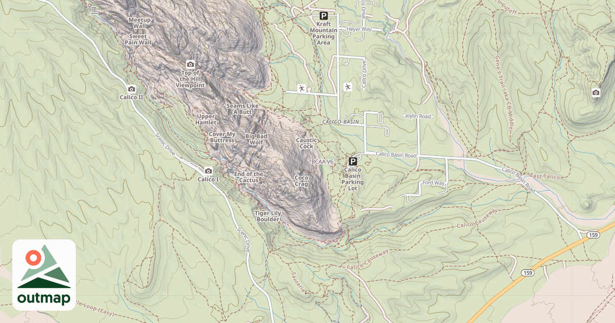 Map of BCAA