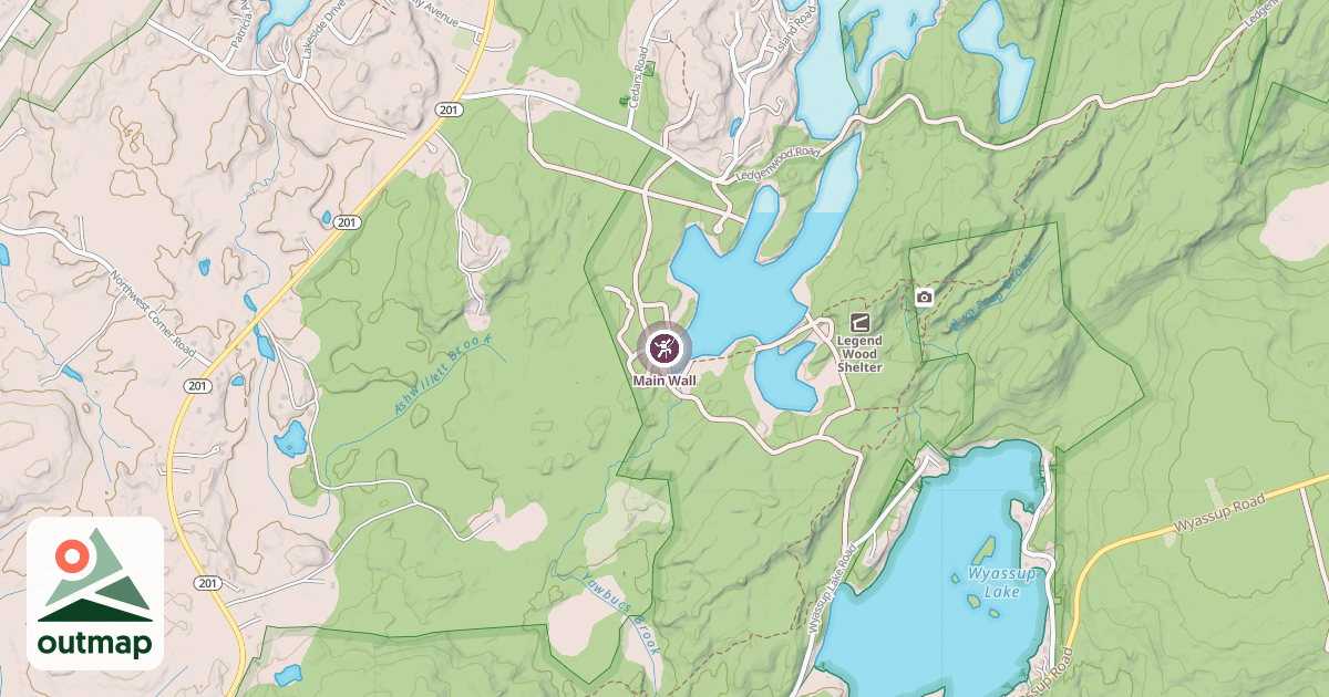 Map of Main Wall