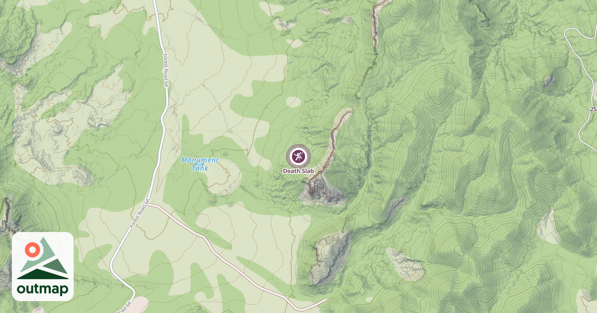 Map of Death Slab