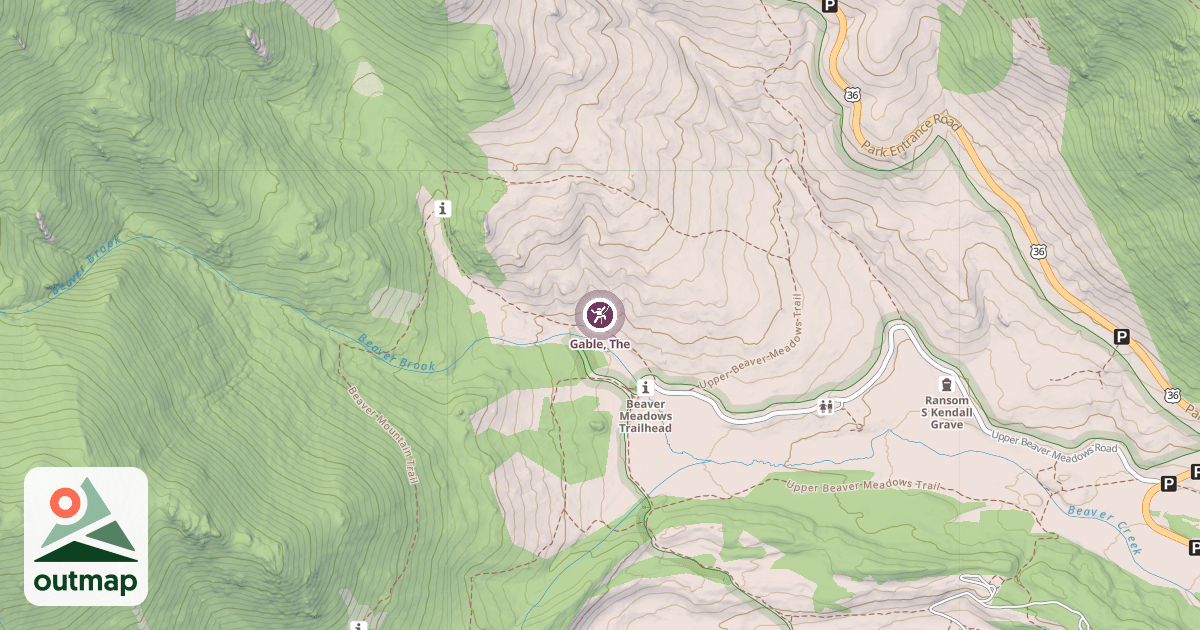Map of Gable, The