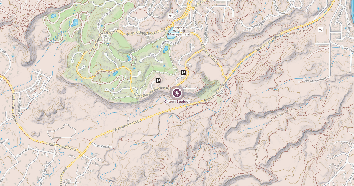 Map preview of Charm Boulder