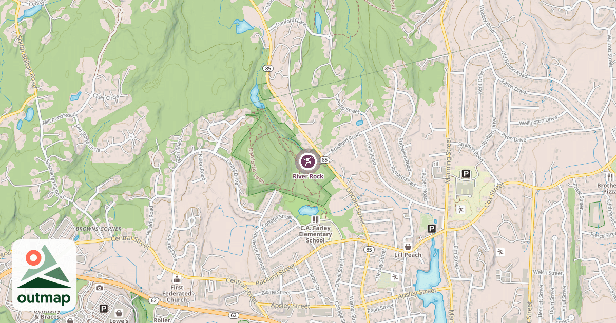 Map of River Rock