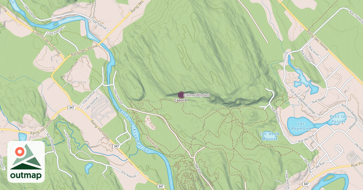 Map of Colonel Why Not