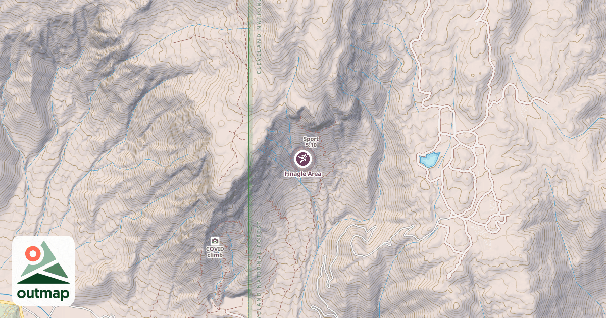 Map of Finagle Area
