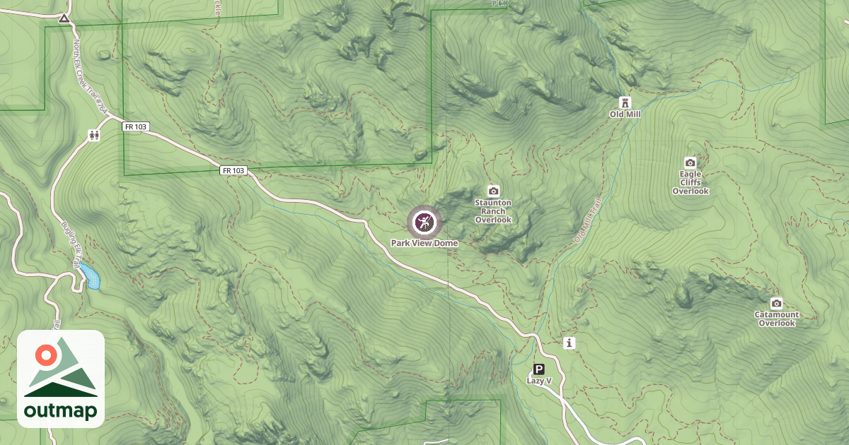 Map of Park View Dome