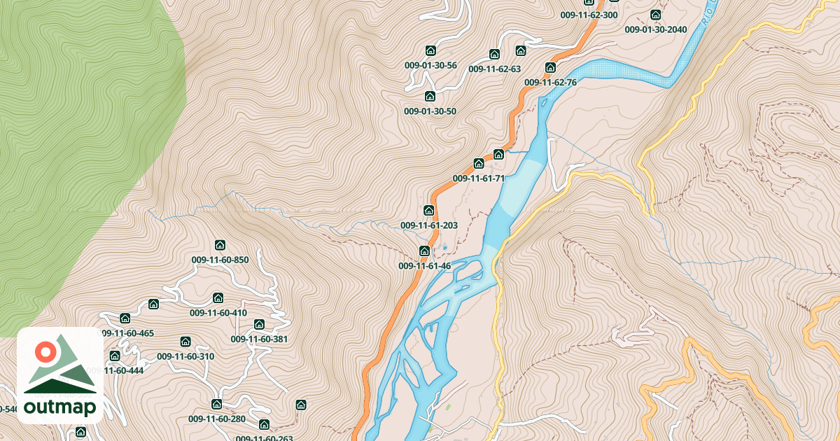 Map of 009-11-61-300