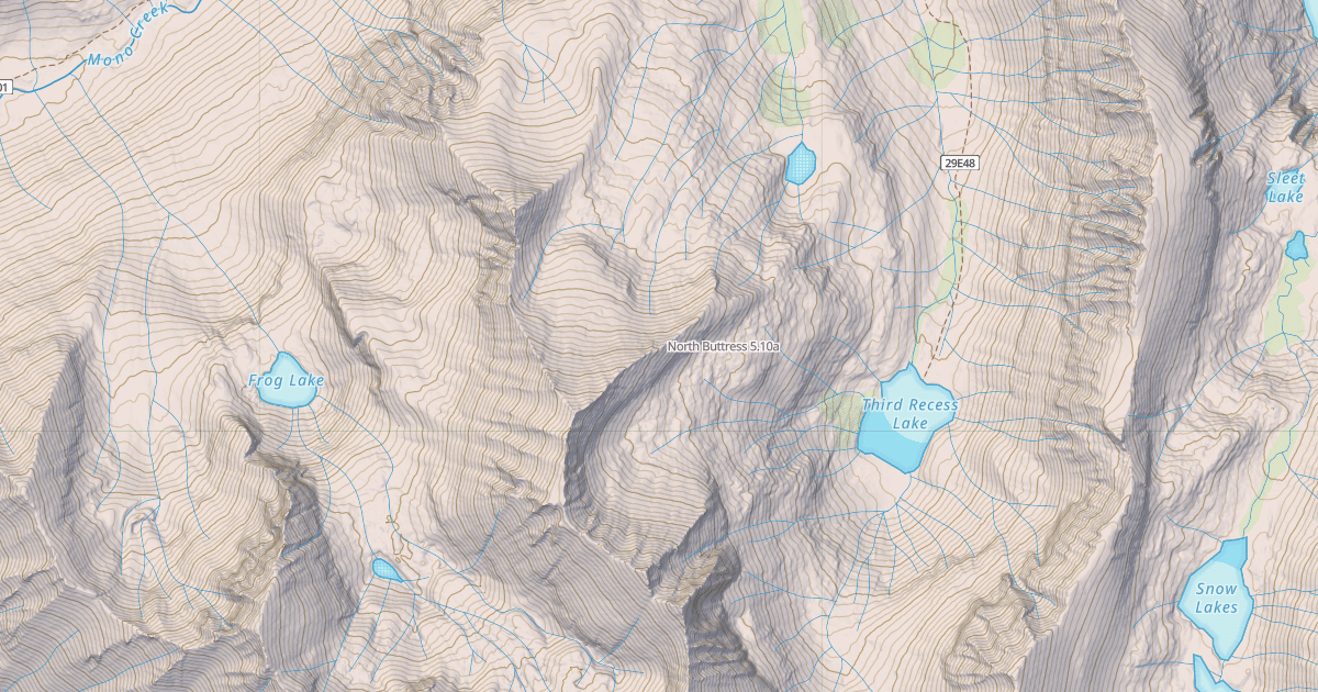 Map preview of North Buttress