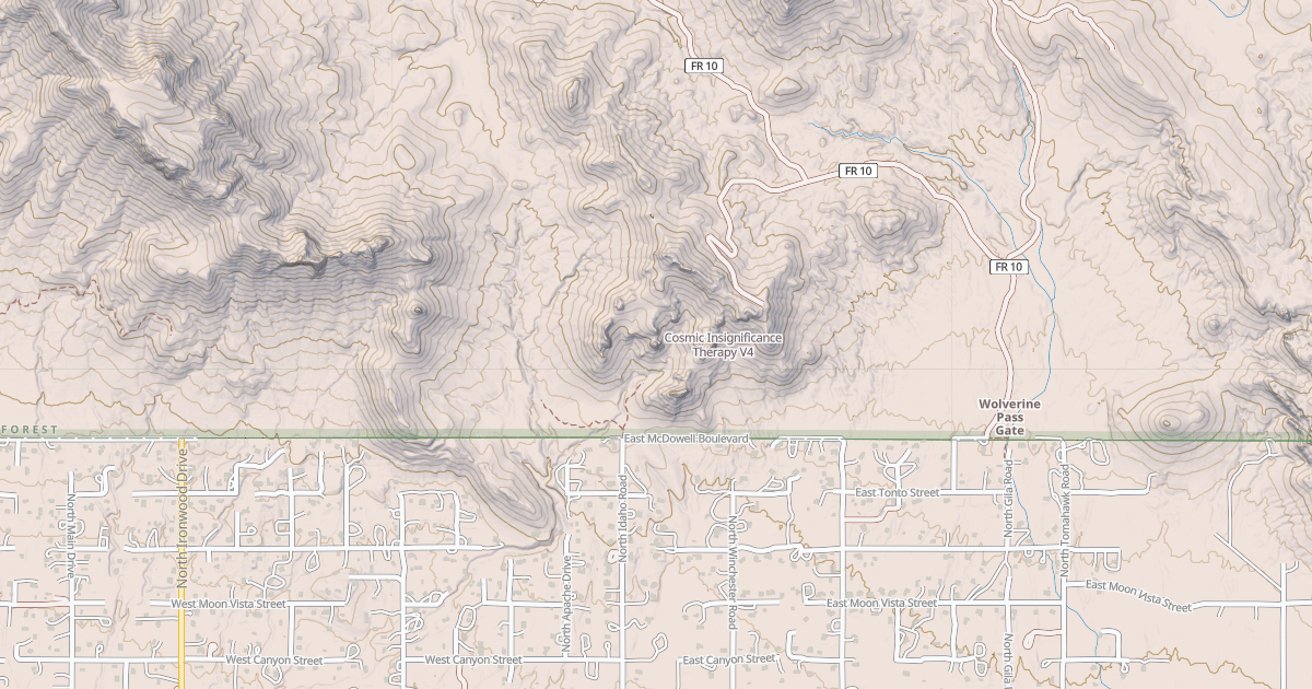 Map preview of Cosmic Insignificance Therapy
