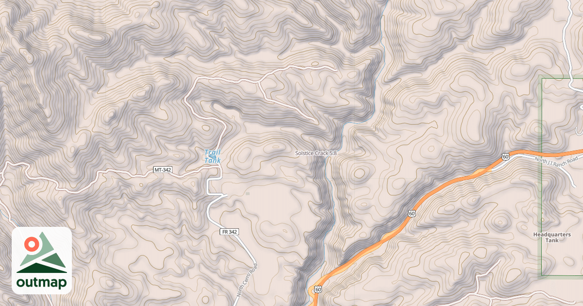 Map of Solstice Crack