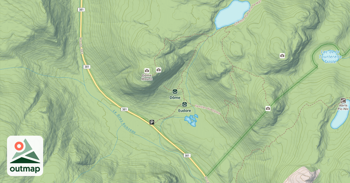 Map of Dôme
