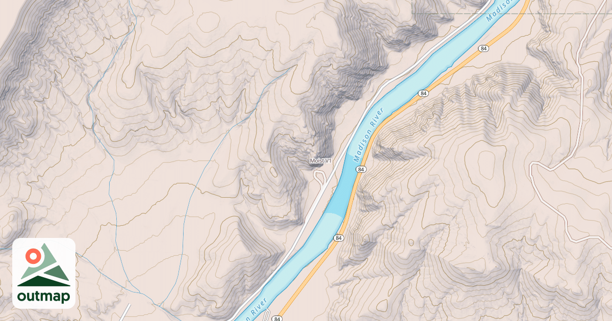 Map of Moist