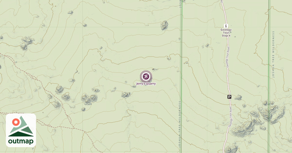 Map of Jerry's Quarry
