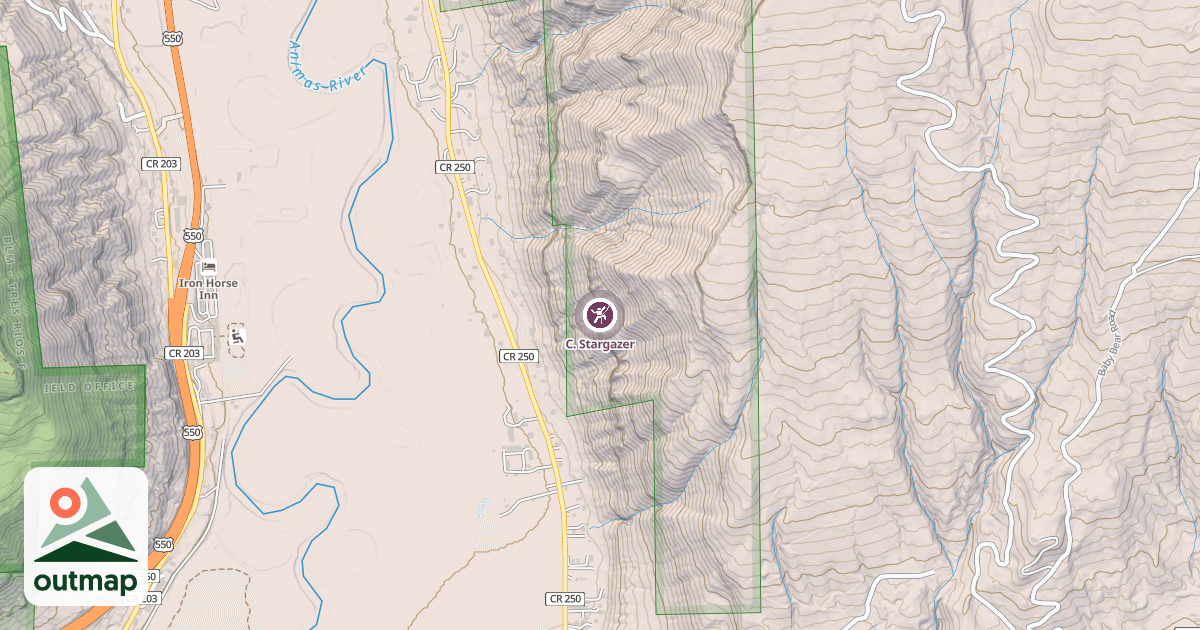 Map of C. Stargazer