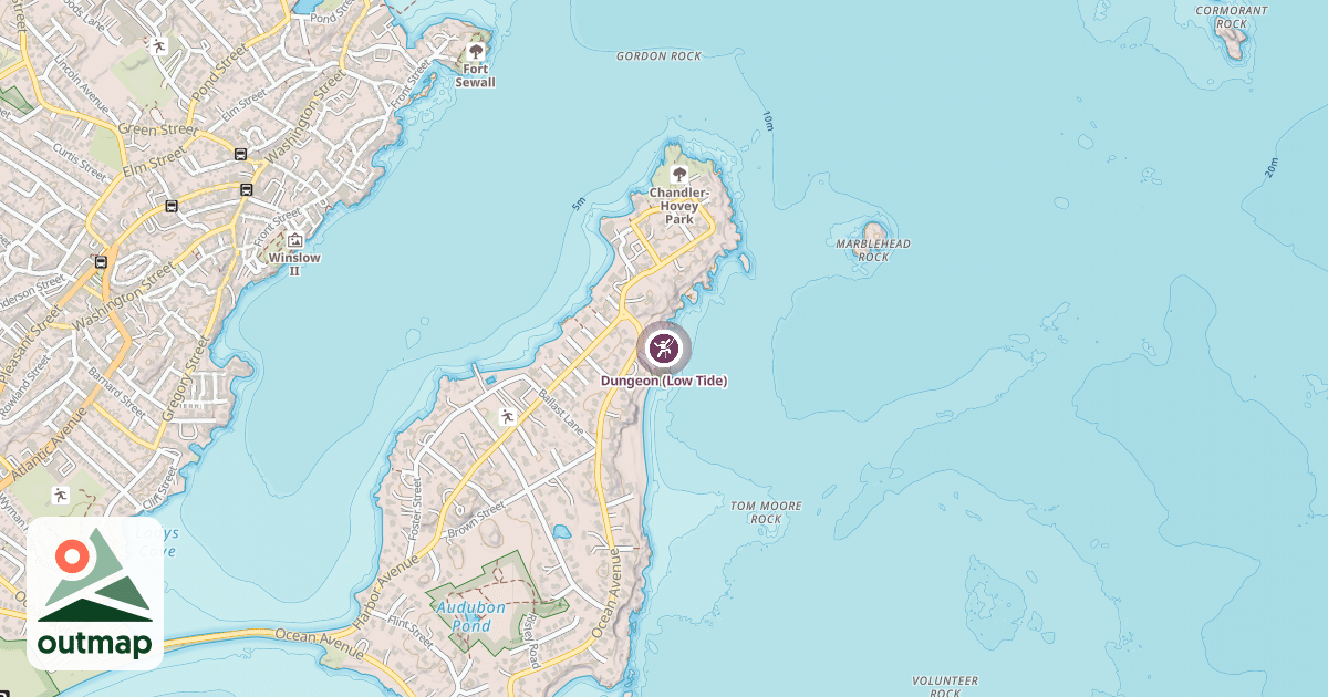 Map of Dungeon (Low Tide)