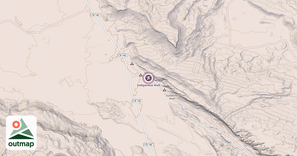 Map of Indigenous Wall
