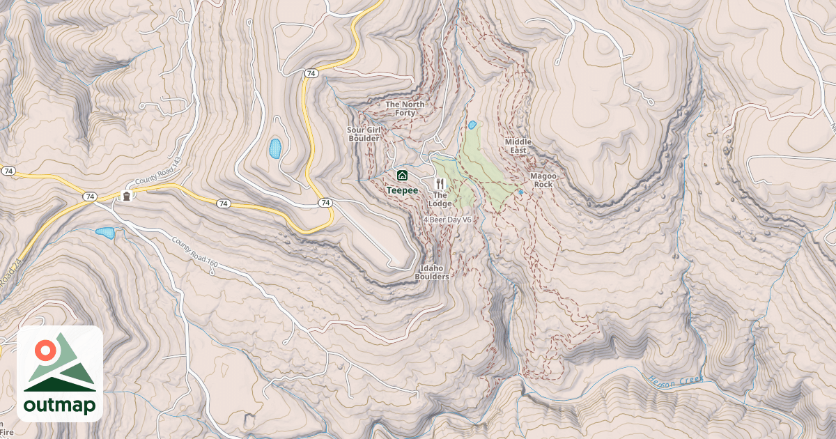 Map of 4 Beer Day