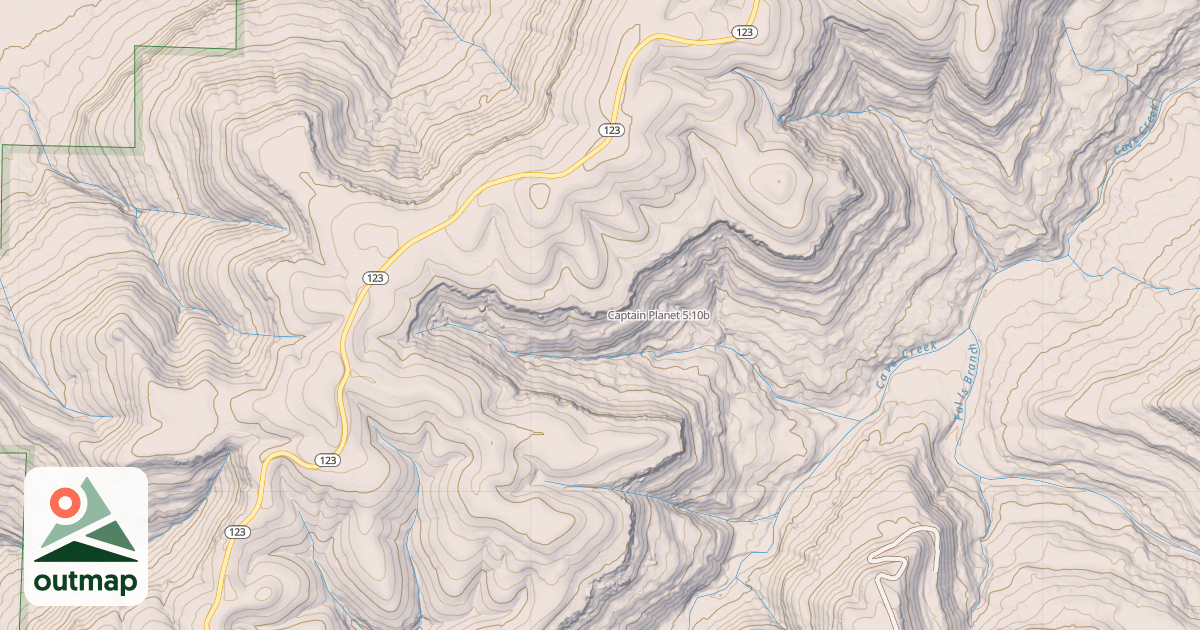 Map of Captain Planet