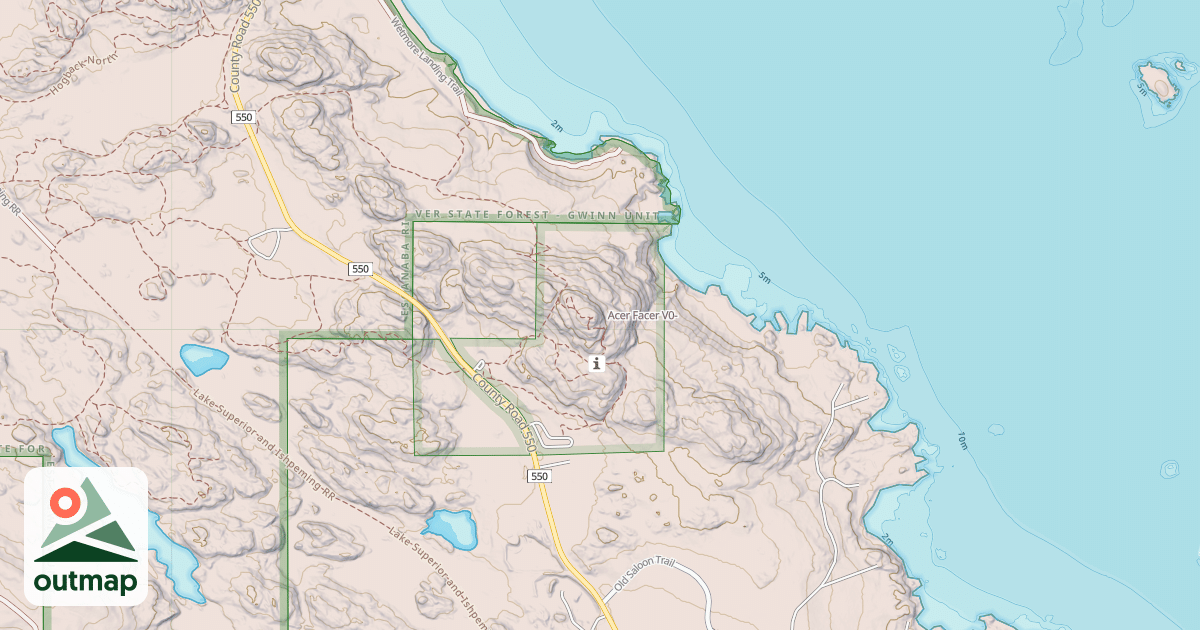 Map of Acer Facer