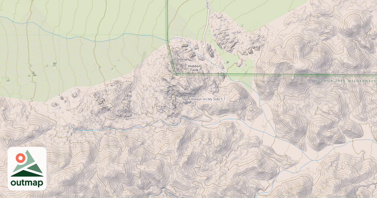 Map of Always on My Side