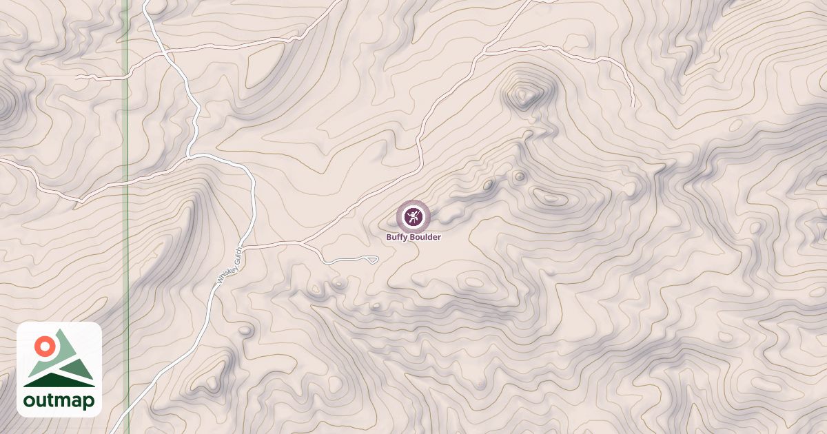 Map of Buffy Boulder