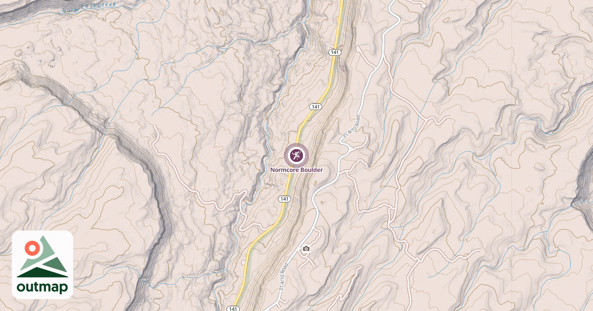 Map of Normcore Boulder