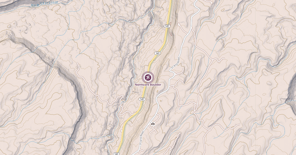 Map preview of Normcore Boulder