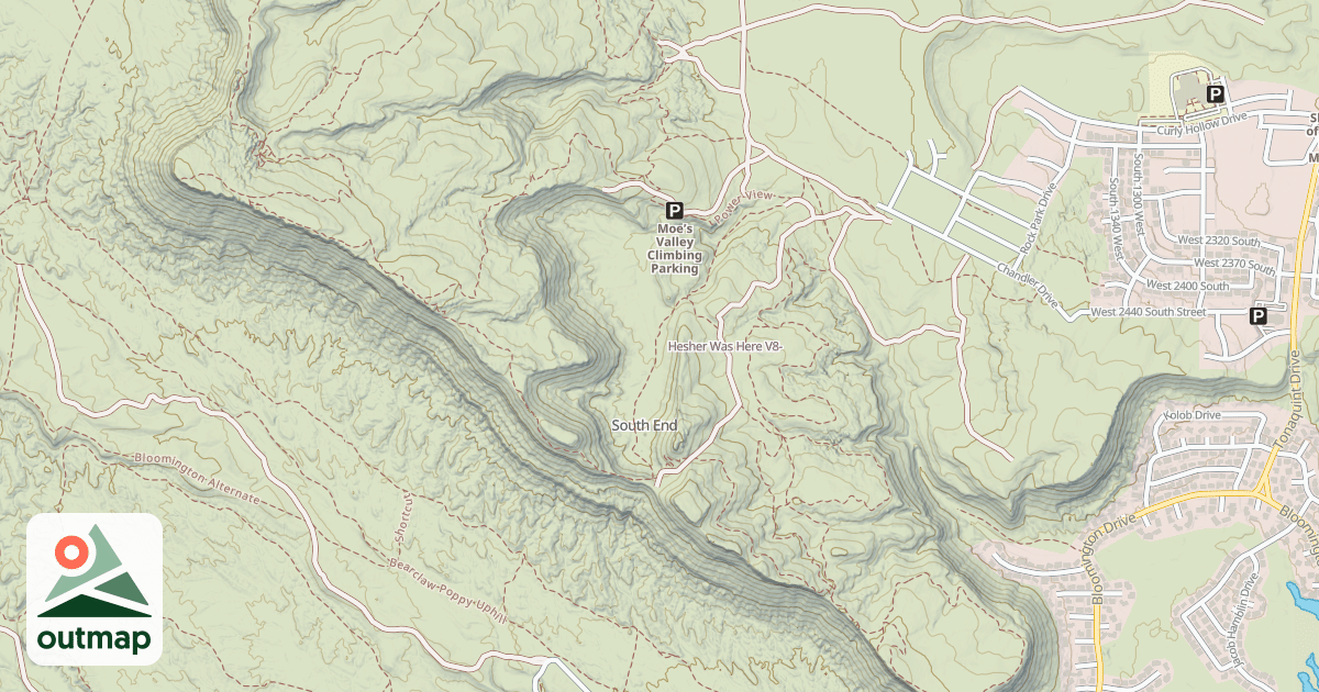 Map of Hesher Was Here