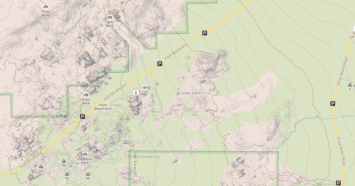 Map preview of Cadillac Desert