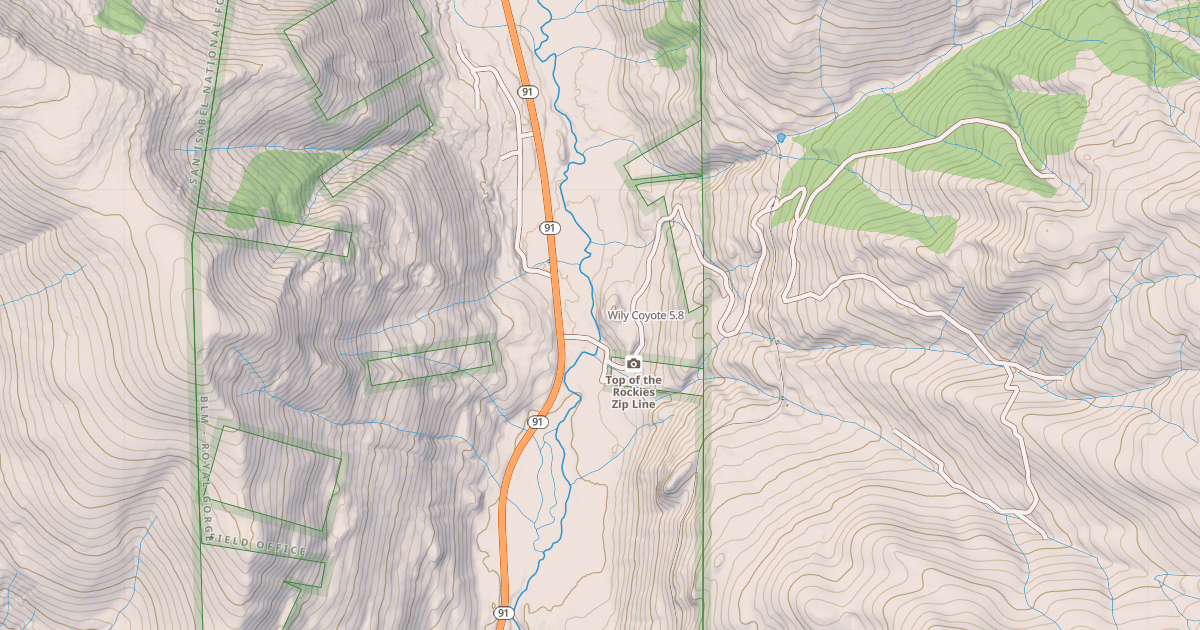 Map preview of Wily Coyote