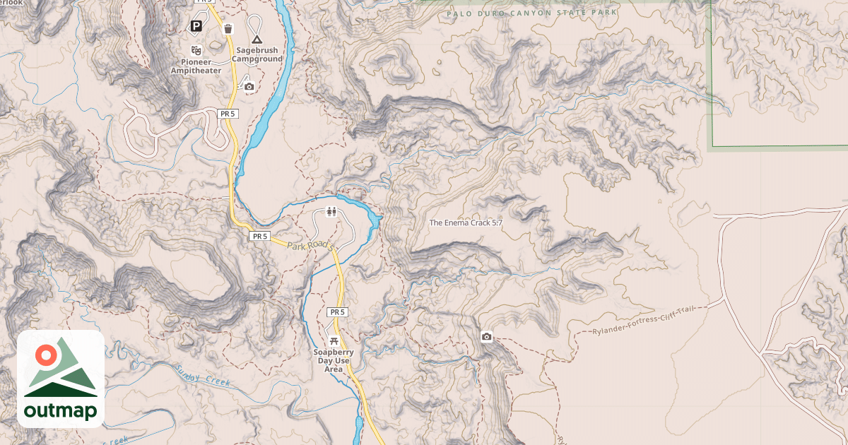 Map of The Enema Crack