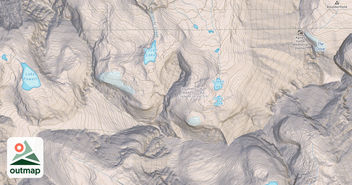 Map of Aquavelva - aka Headdress - aka Chickens on Ice?