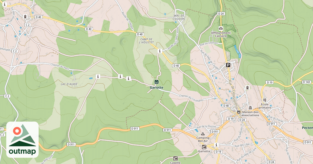Map of Gariotte