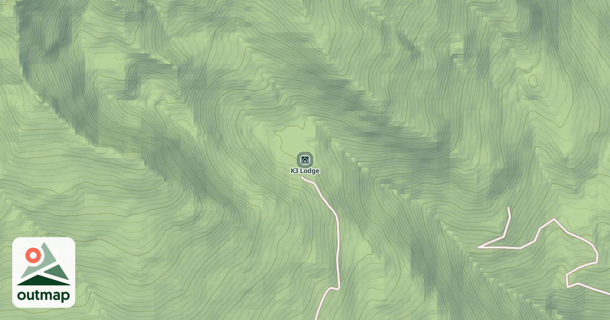 Map of K3 Lodge